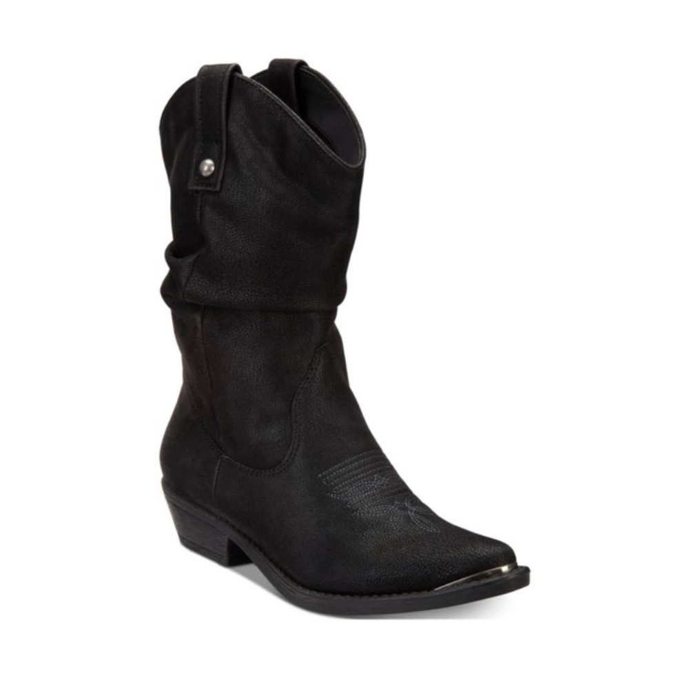 American Rag Black Western Style Booties
